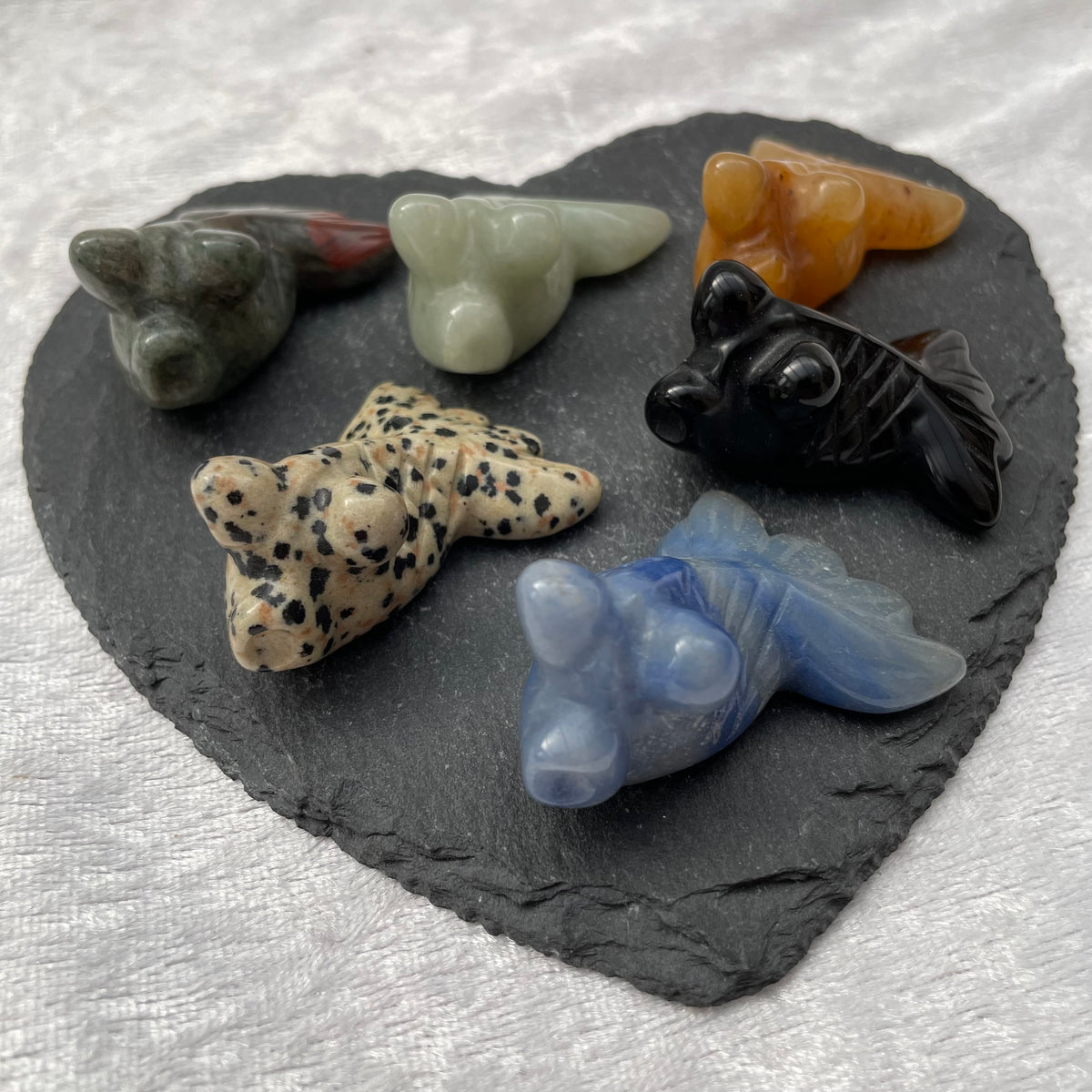 Crystal Goldfish Carvings