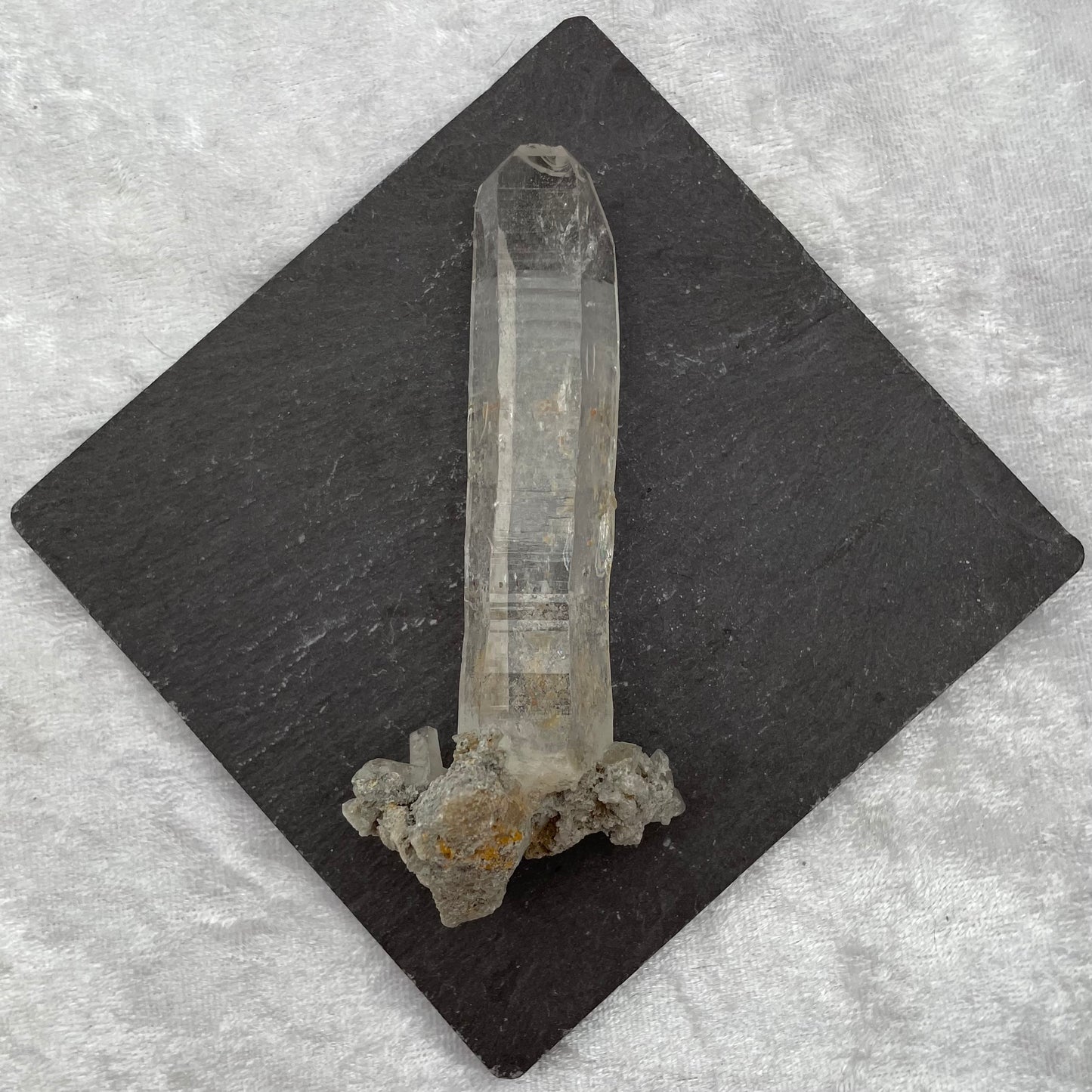 Clear Quartz Point Cluster
