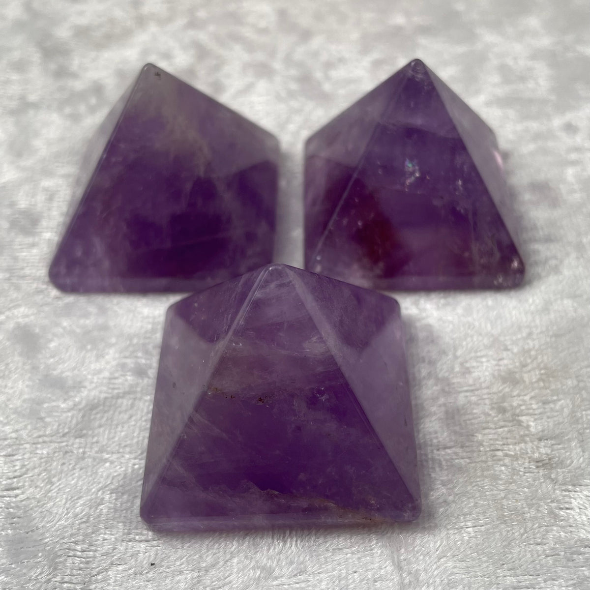 Amethyst Pyramids