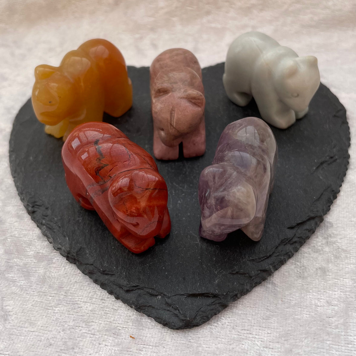 Crystal Bear Carvings
