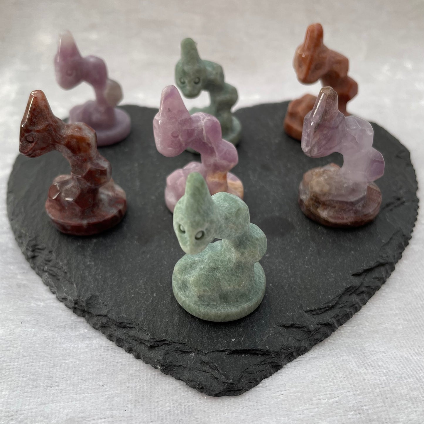 Crystal Pokémon Onix Carvings