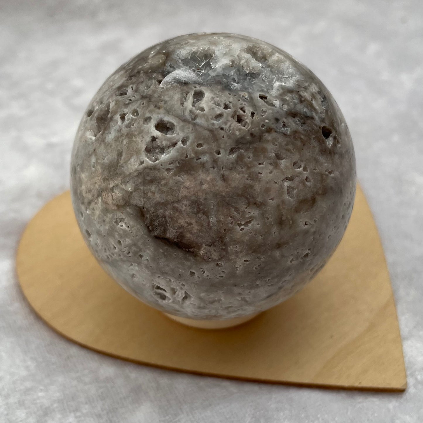 Grey Sphalerite Sphere
