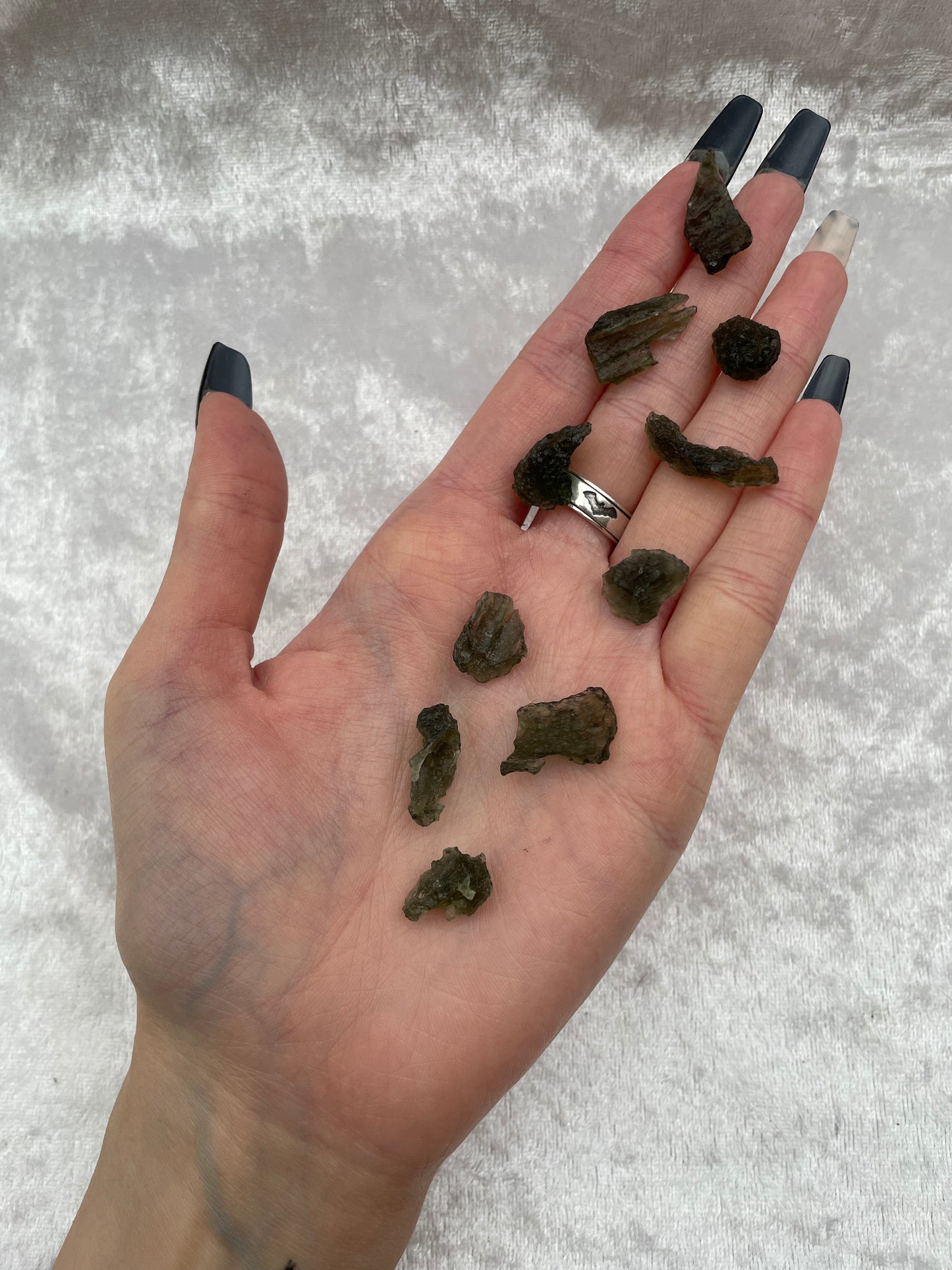 Genuine Natural Rough Moldavite Pieces