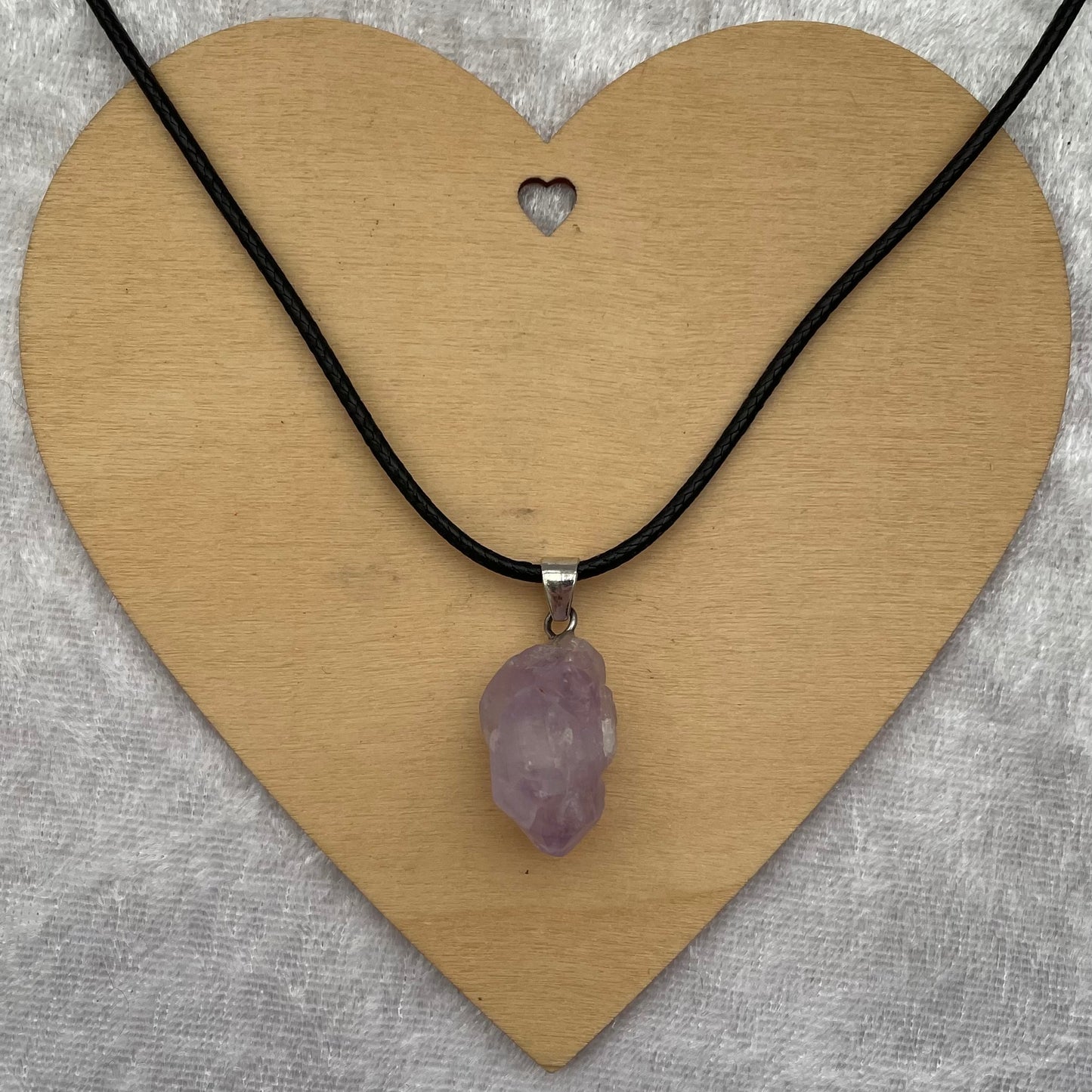 Rough Amethyst Necklace