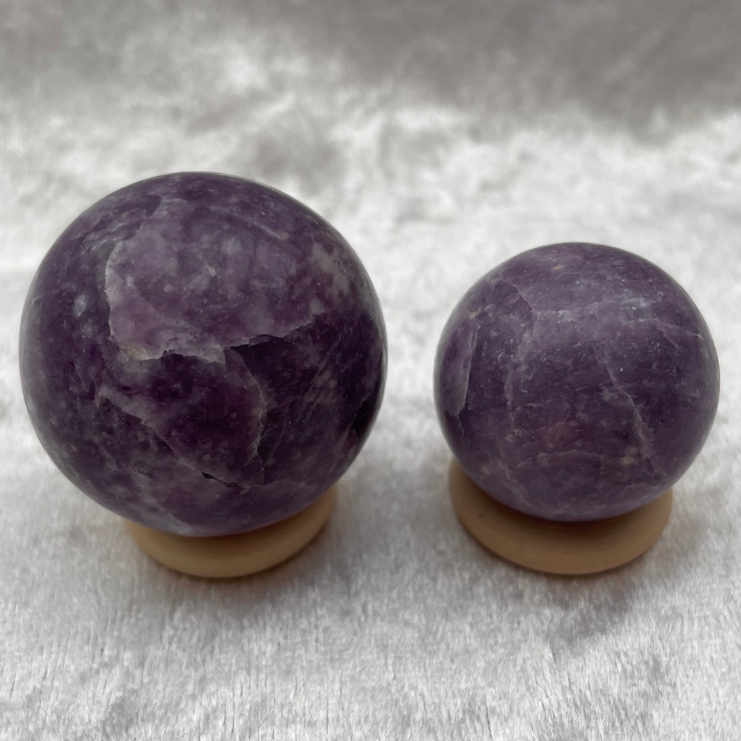 Lepidolite Spheres