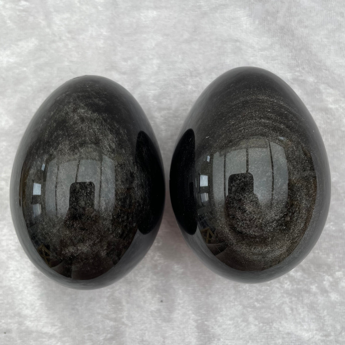 Sheen Obsidian Eggs