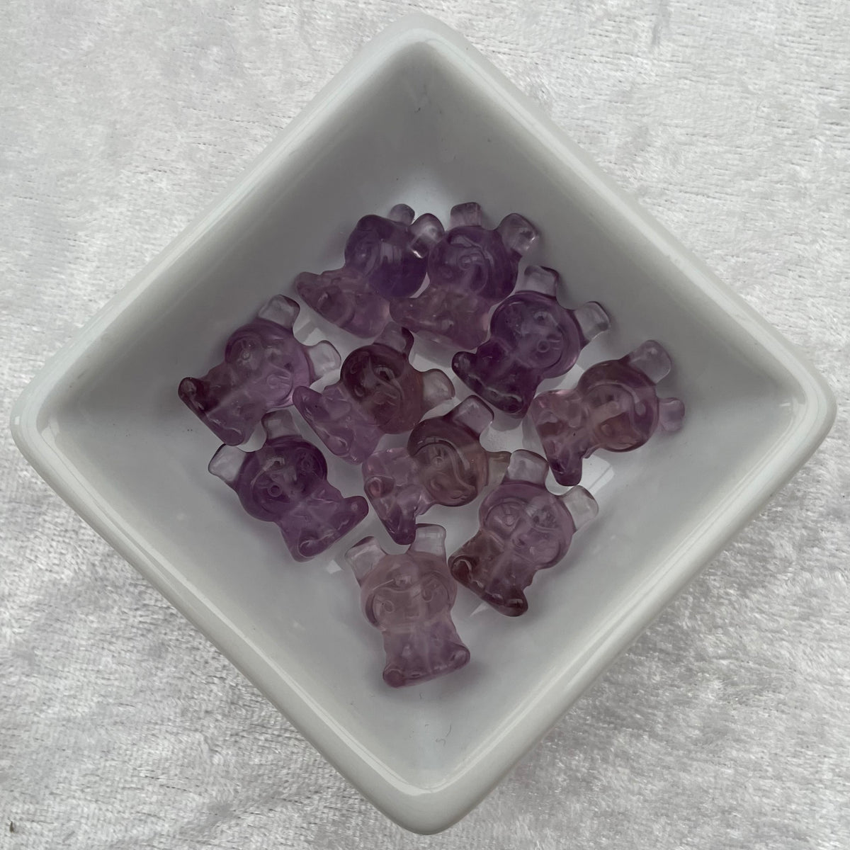 Mini Amethyst Sanrio Kuromi Carvings