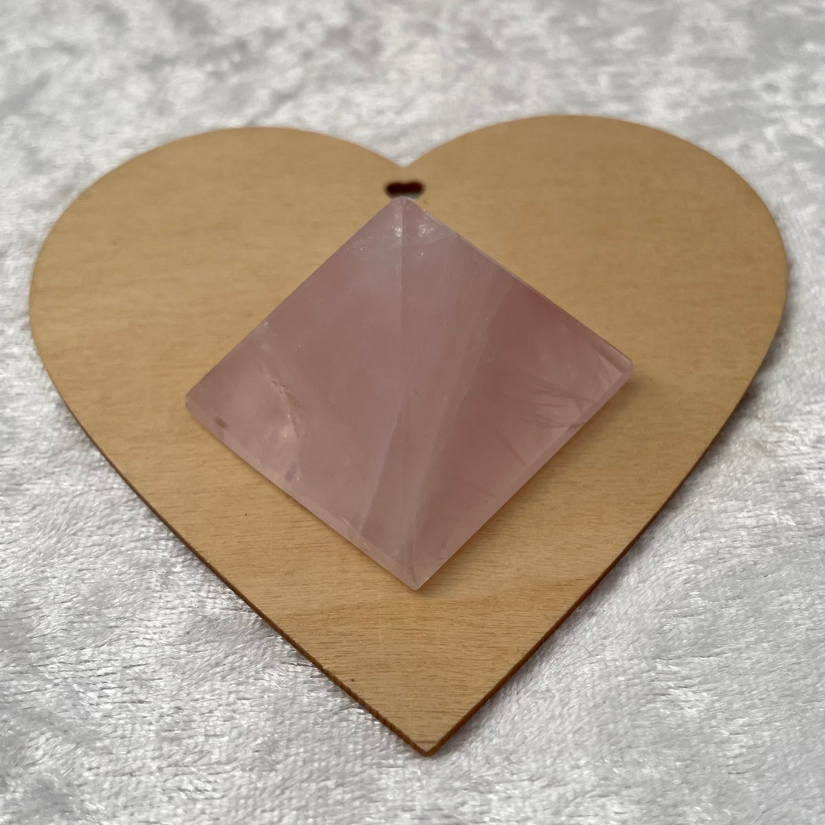 Rose Quartz Pyramid