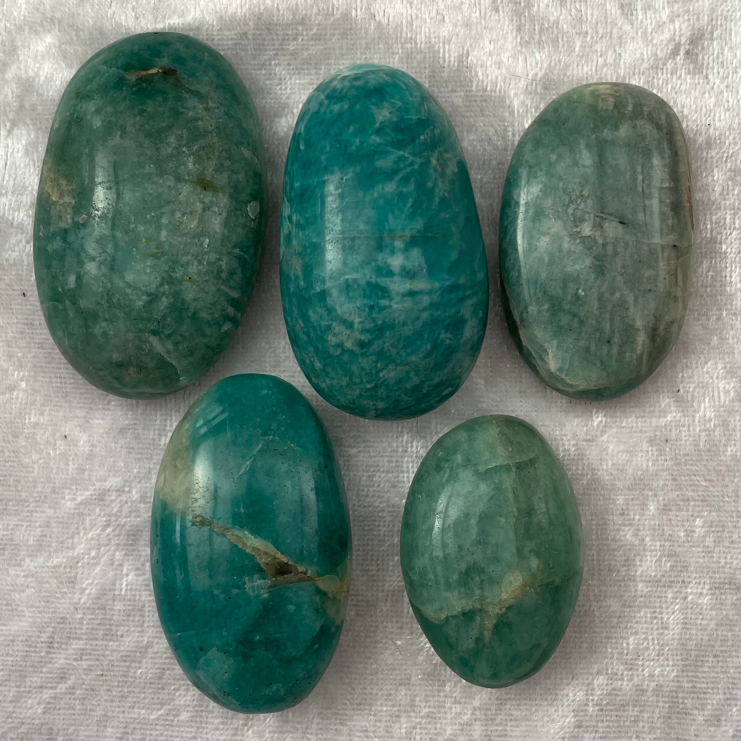 Amazonite Palmstone Gallets