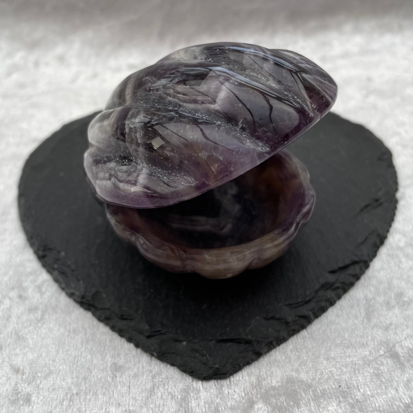 Amethyst Clam Shell