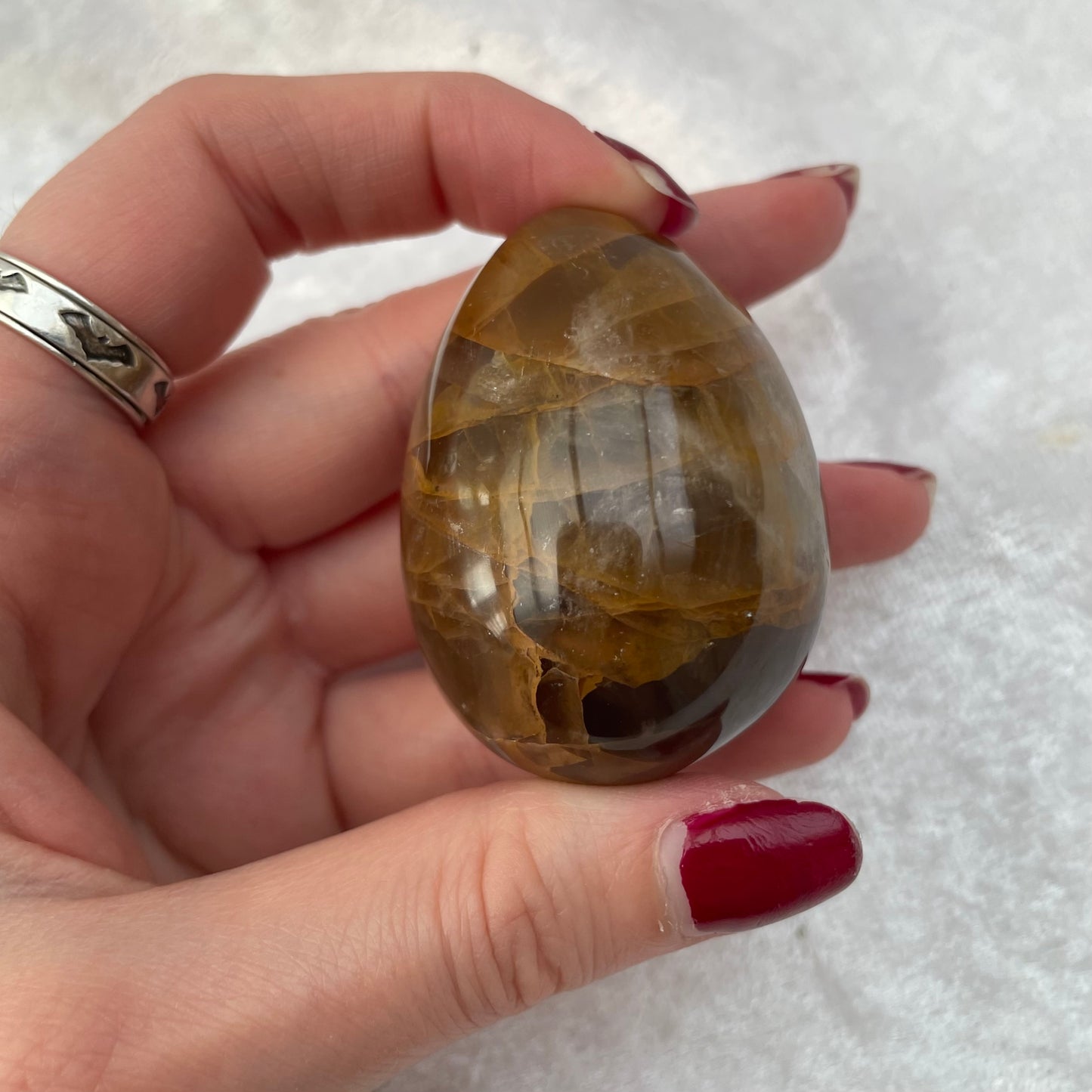Golden Healer Quartz Egg