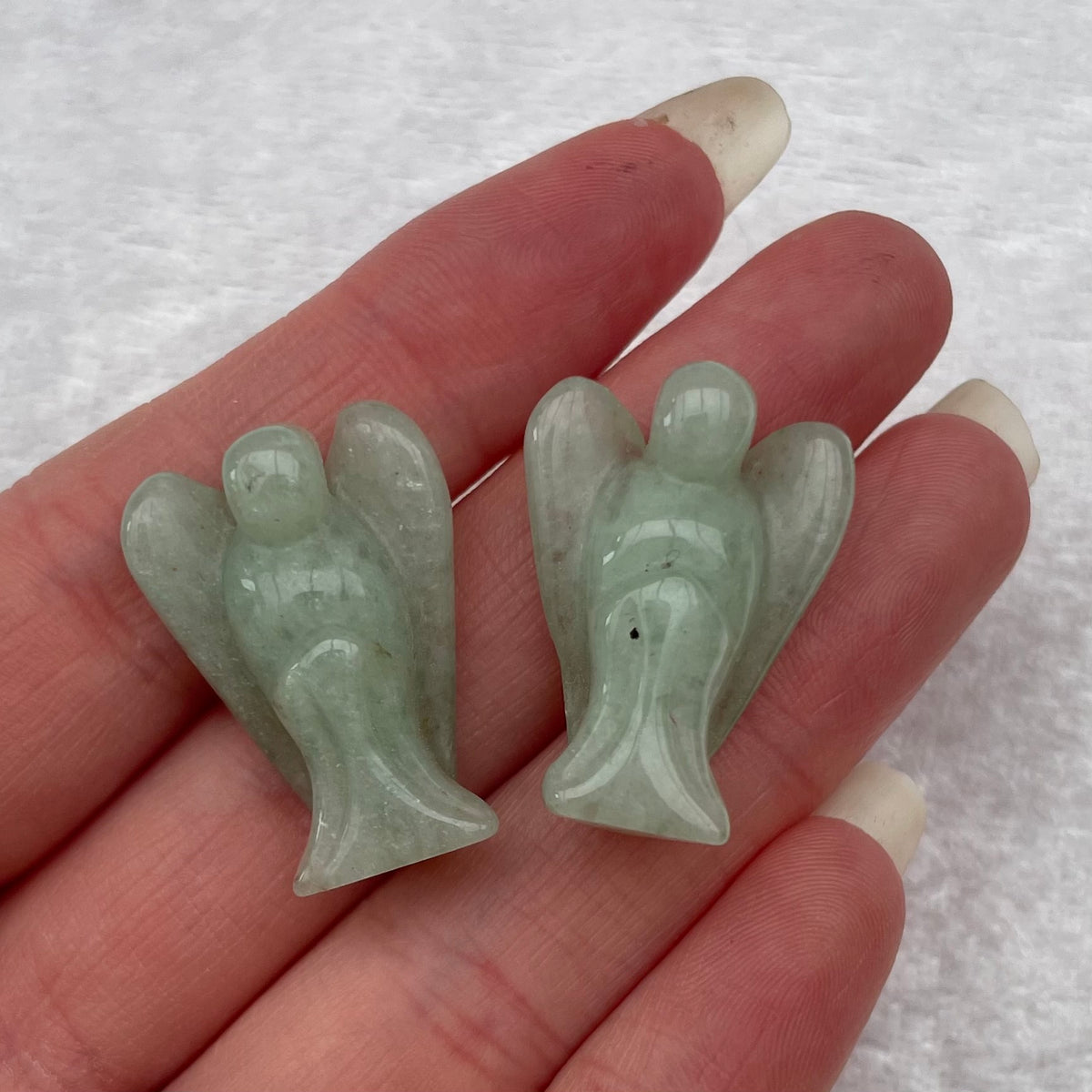 Green Aventurine Mini Angels