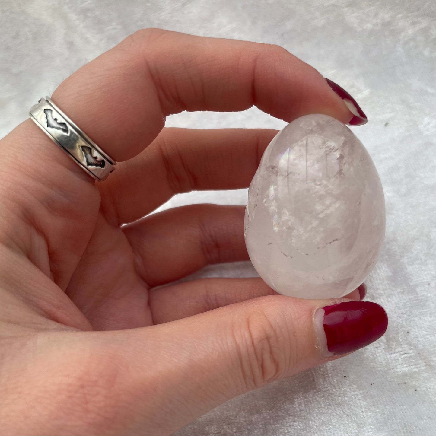 Clear Quartz Egg