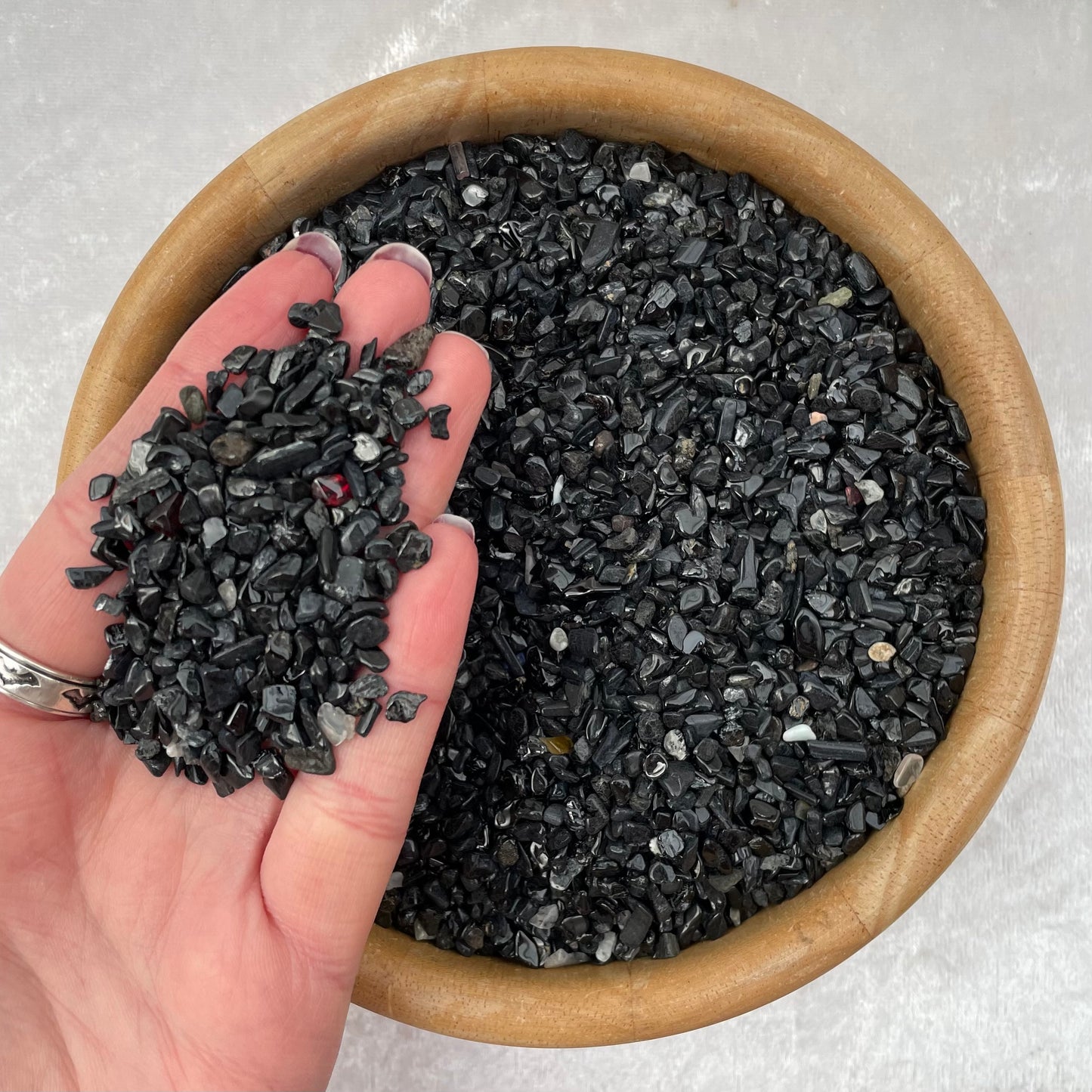 Black Tourmaline Chips