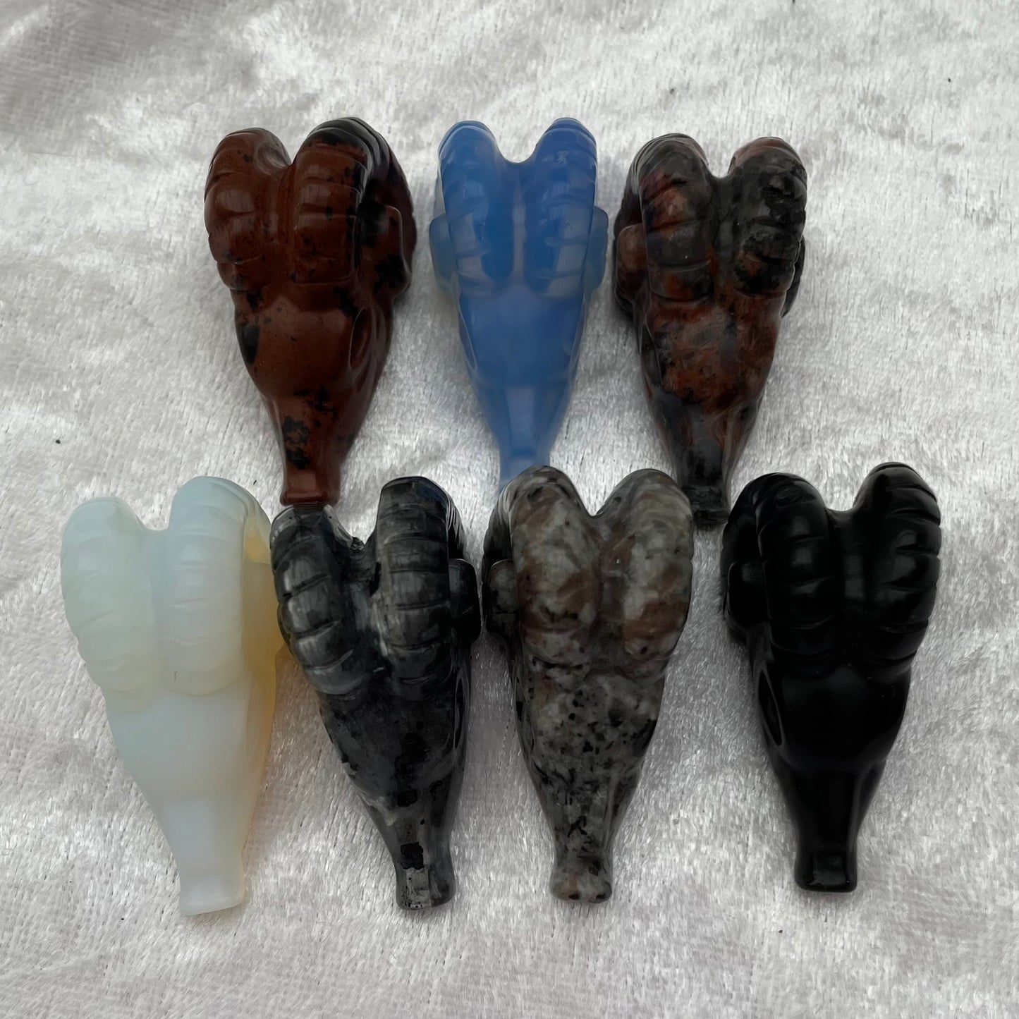 Mini Crystal Ram Heads