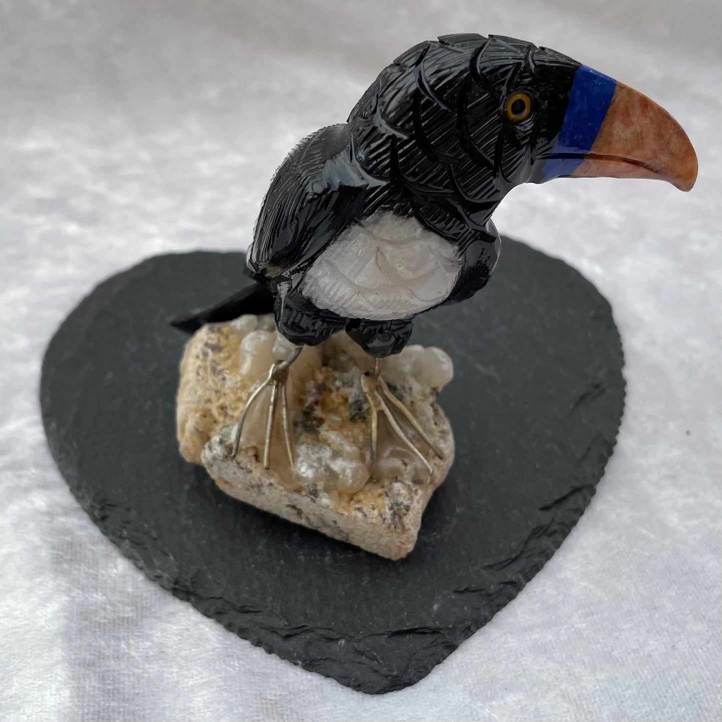 Crystal Toucan in Multiple Stones