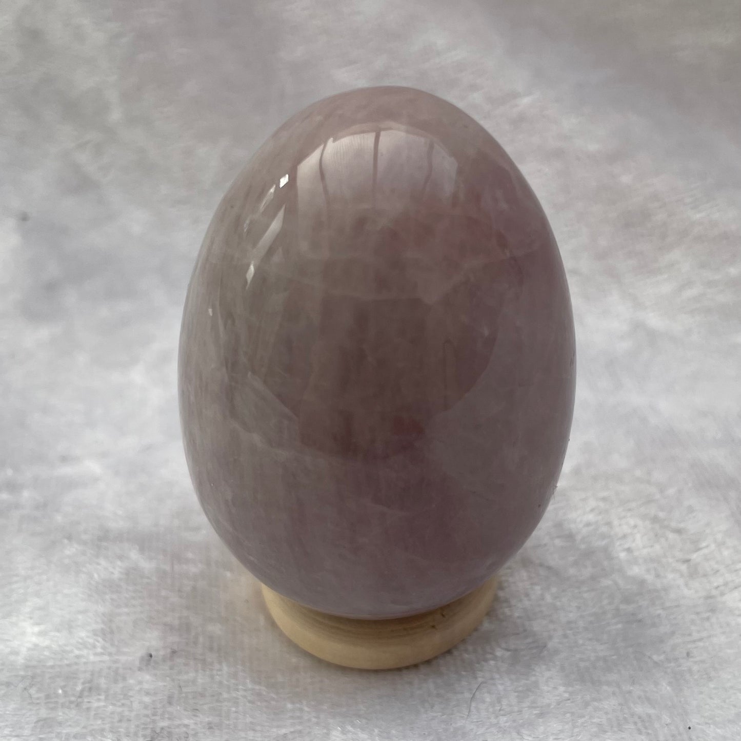 Lilac Rose Quartz Egg