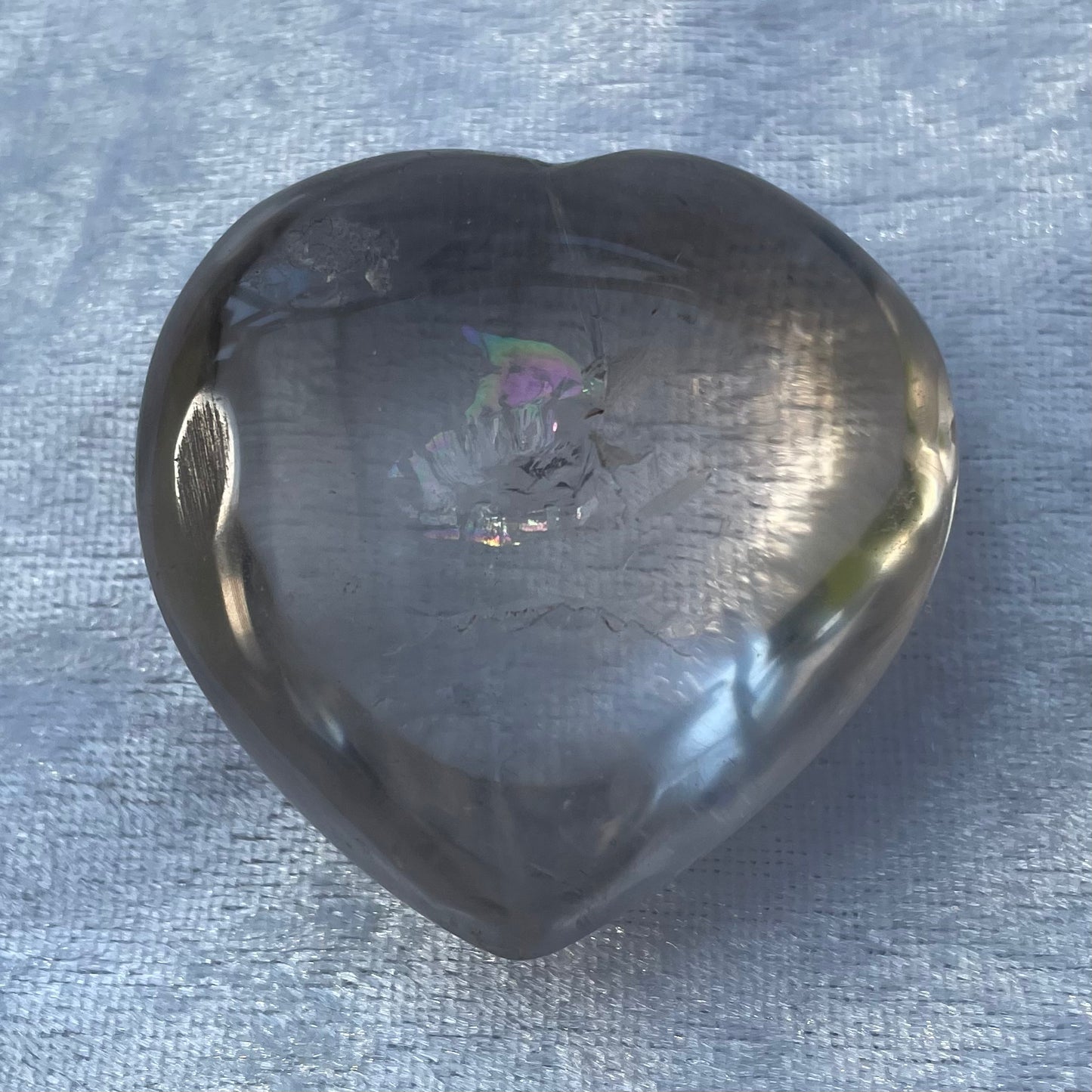 Clear Quartz Heart