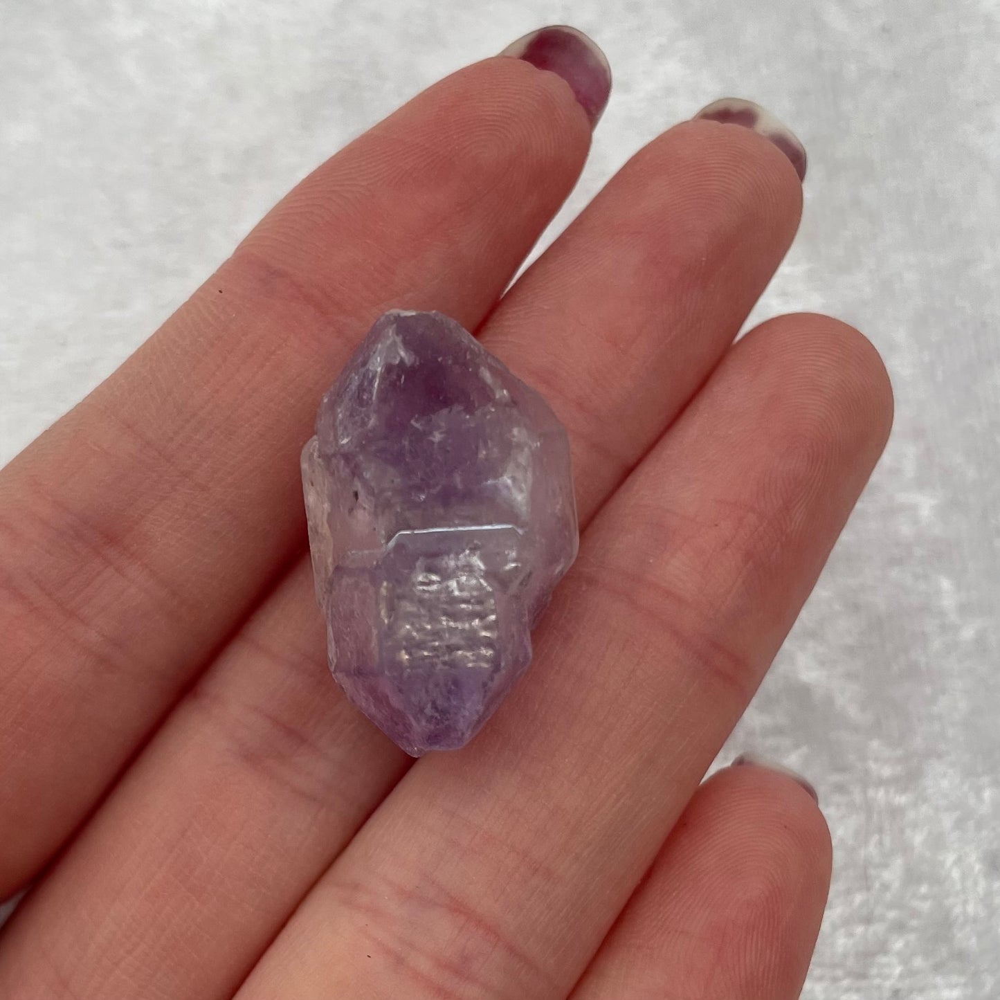 Mini Rough Amethyst Aura Point