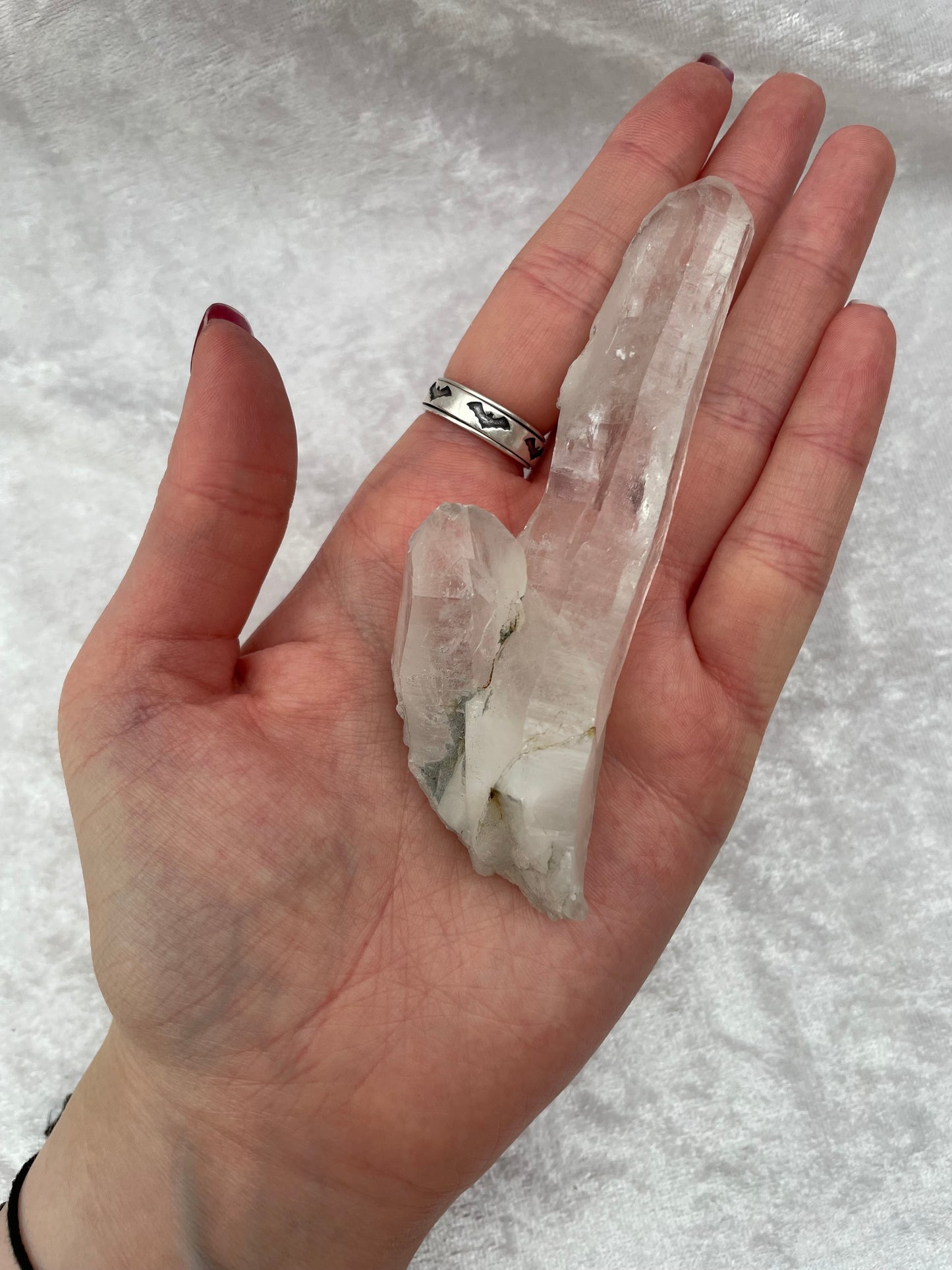 Clear Quartz Point Cluster