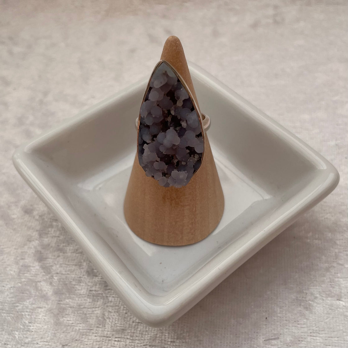 Grape Agate Ring