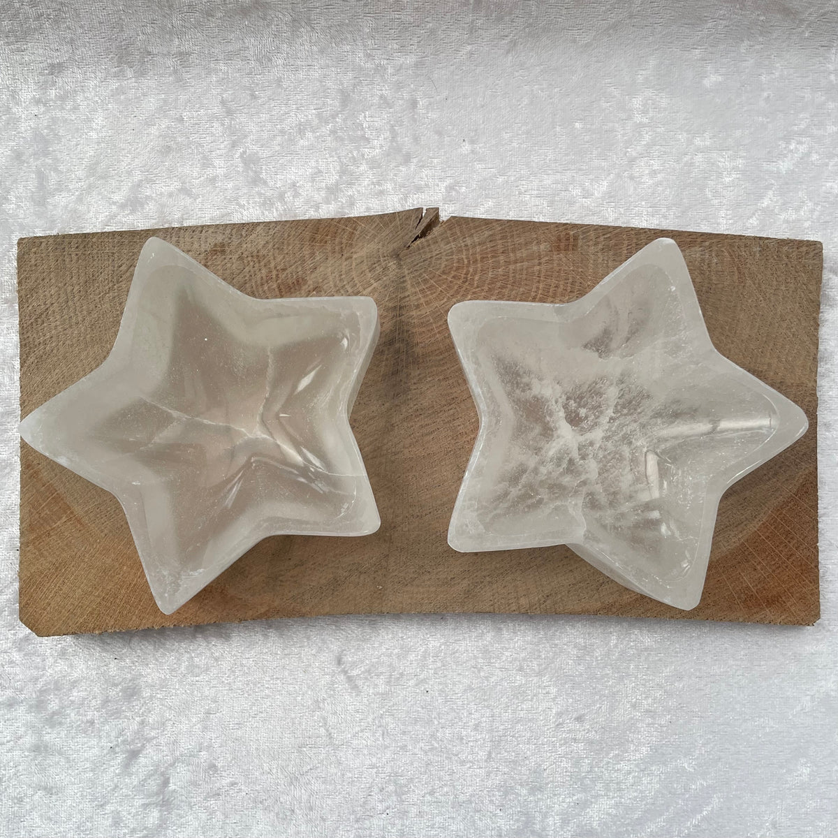 Selenite Crystal Star Bowls