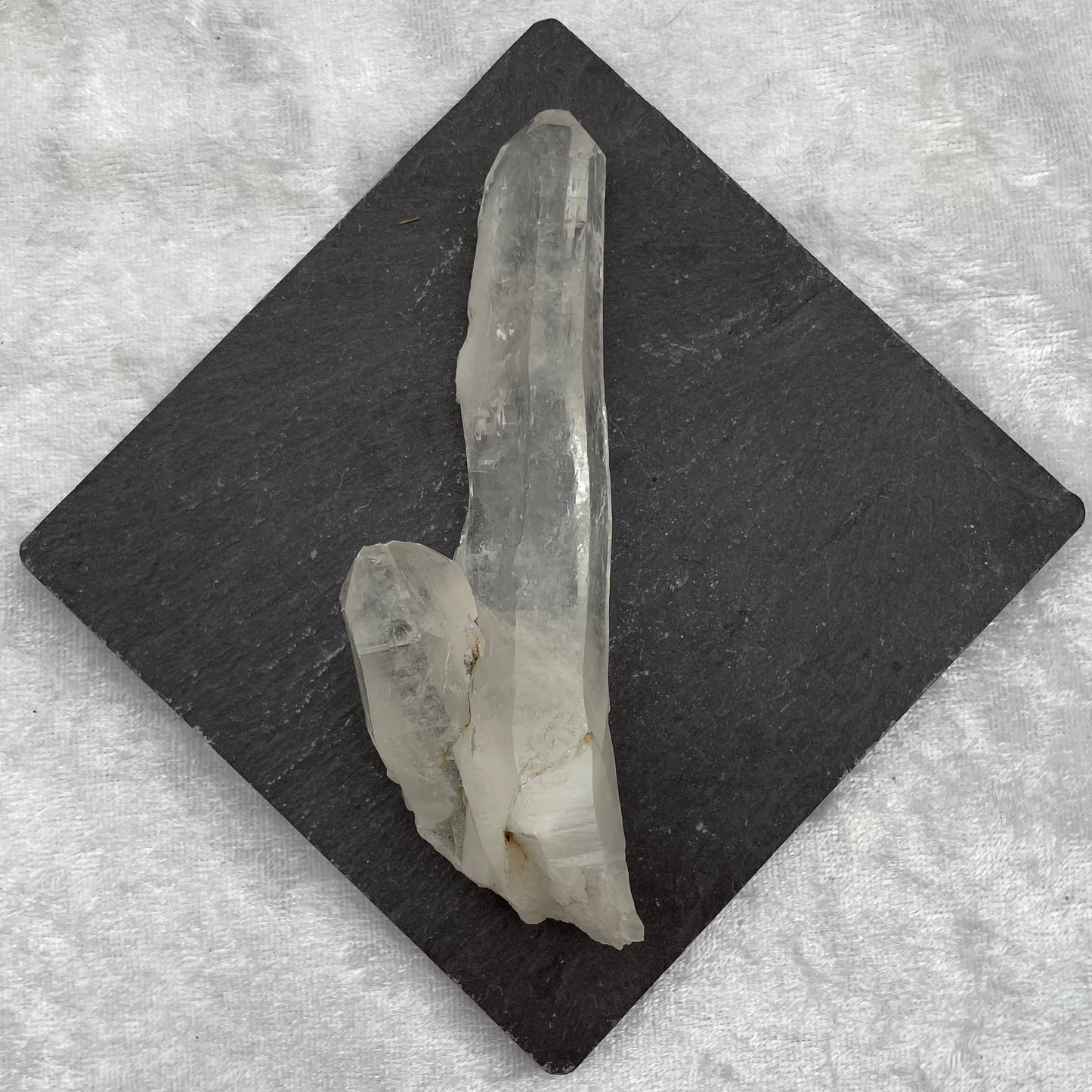 Clear Quartz Point Cluster