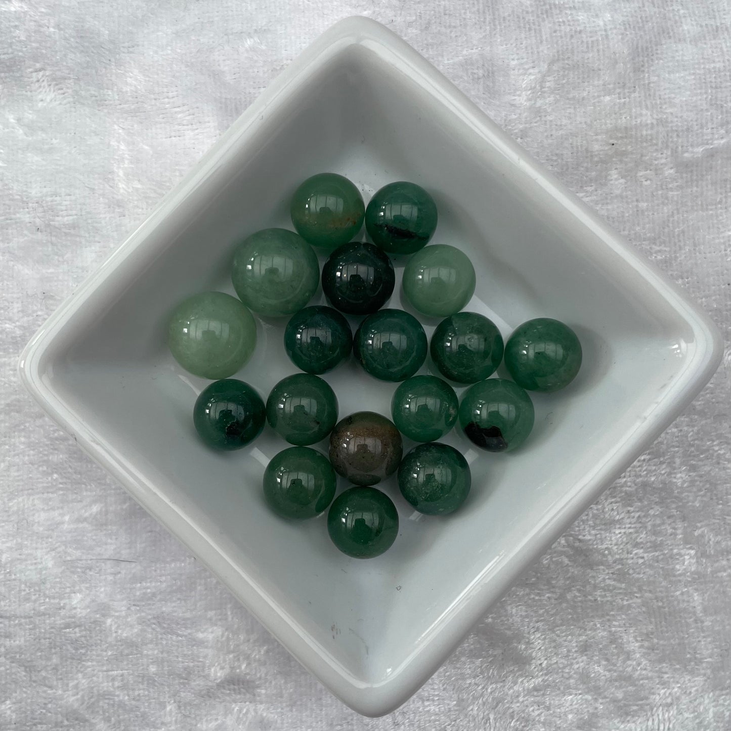 Mini Green Aventurine Spheres