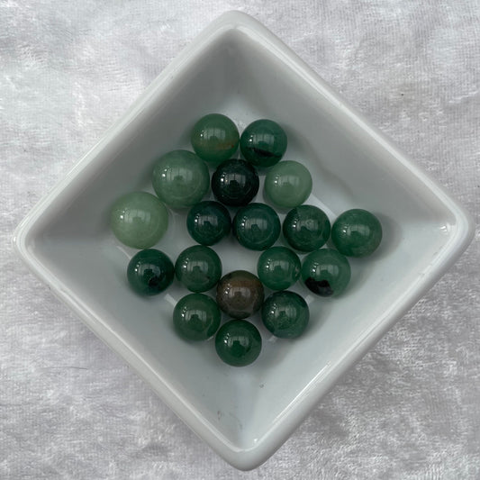 Mini Green Aventurine Spheres