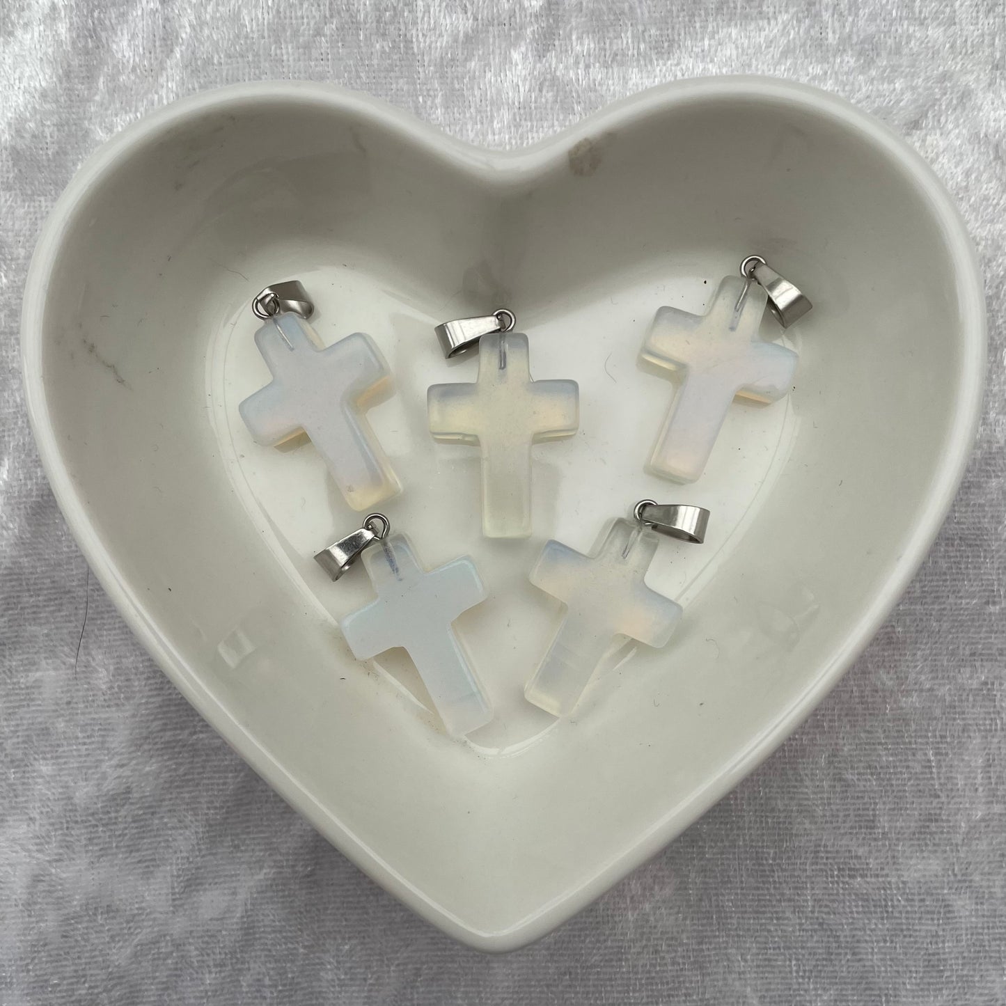 Opalite Cross Pendants