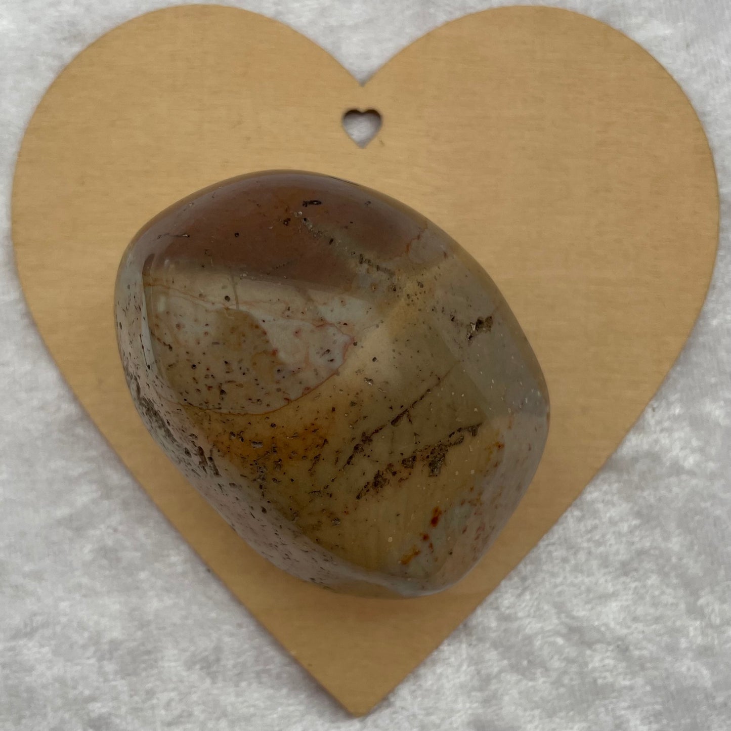 Brown Jasper Freeform Gallet