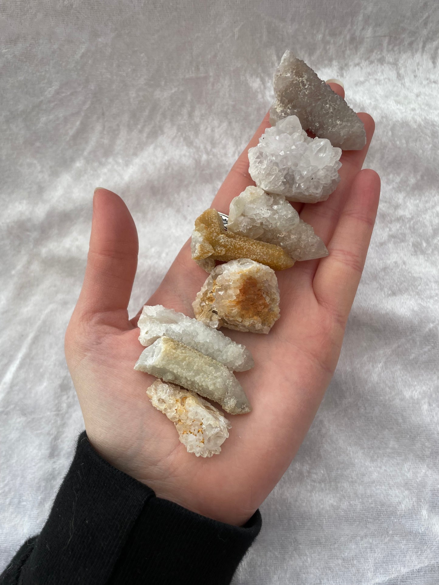 Spirit Quartz cluster points