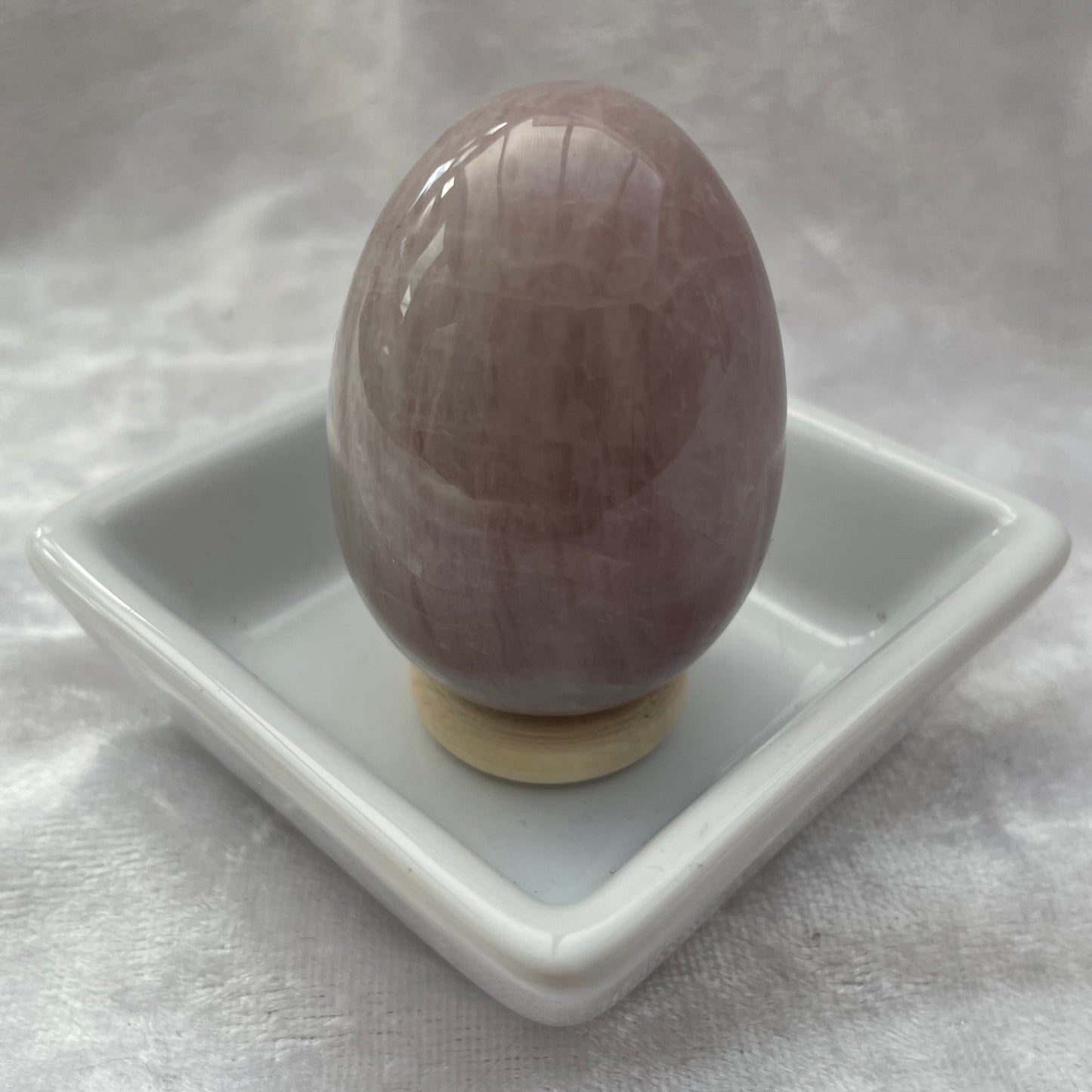 Lilac Rose Quartz Egg
