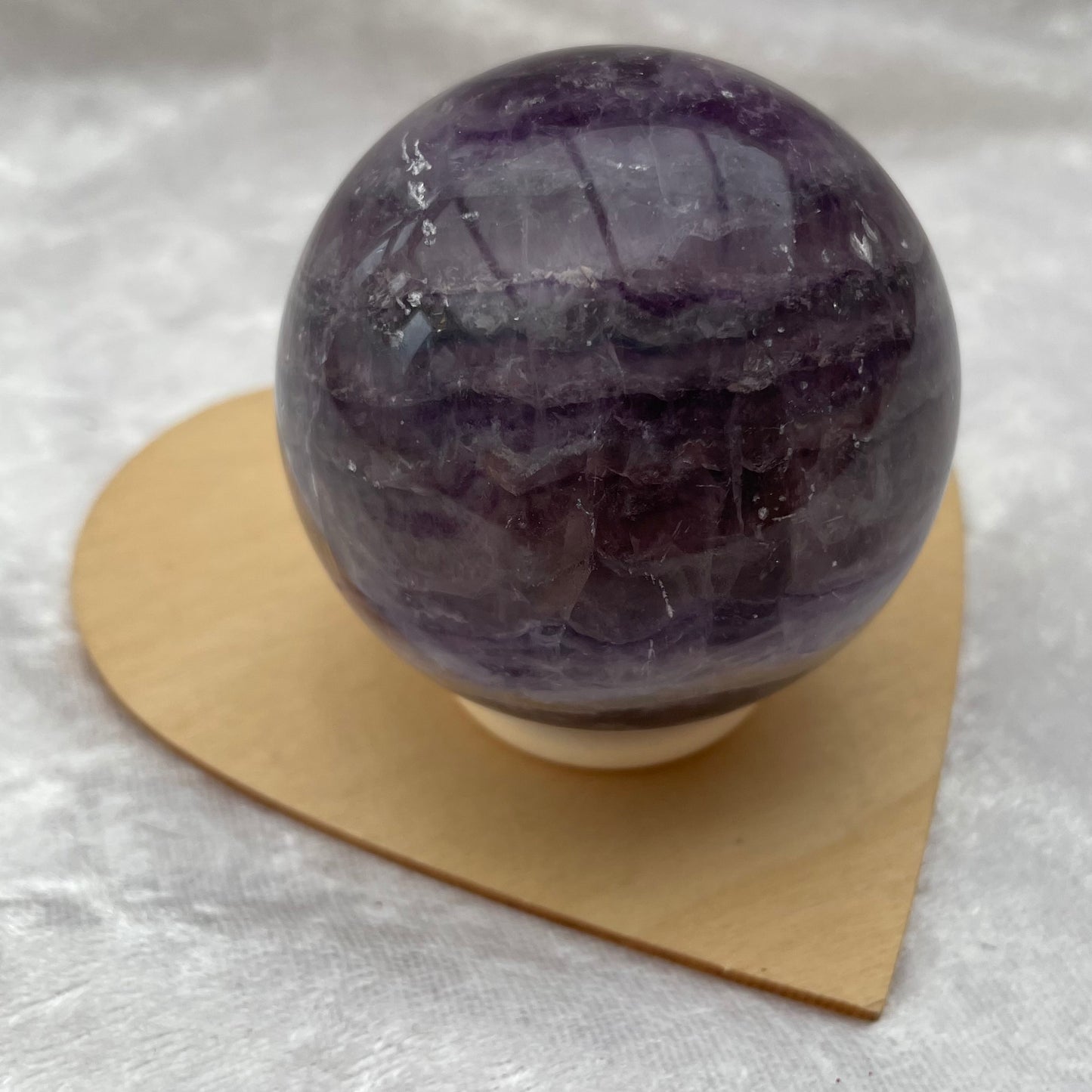 Rainbow Fluorite Sphere