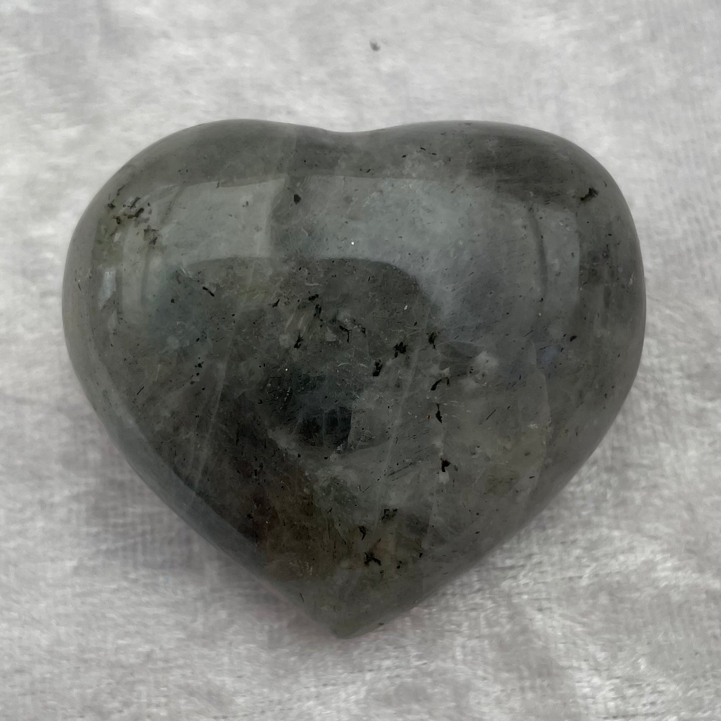 Labradorite Heart