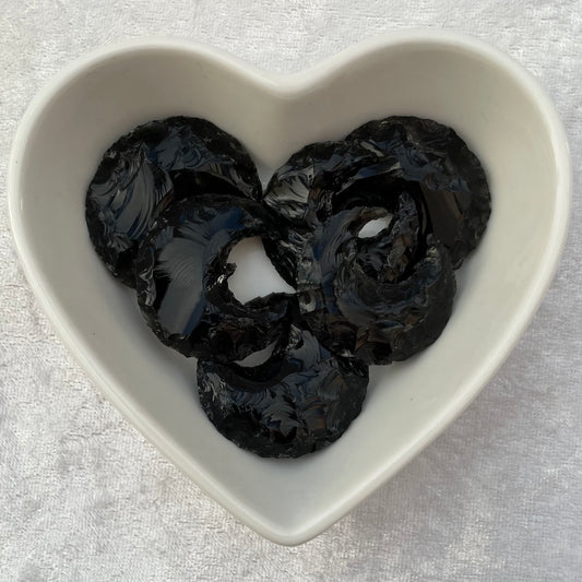 Black Obsidian Moons