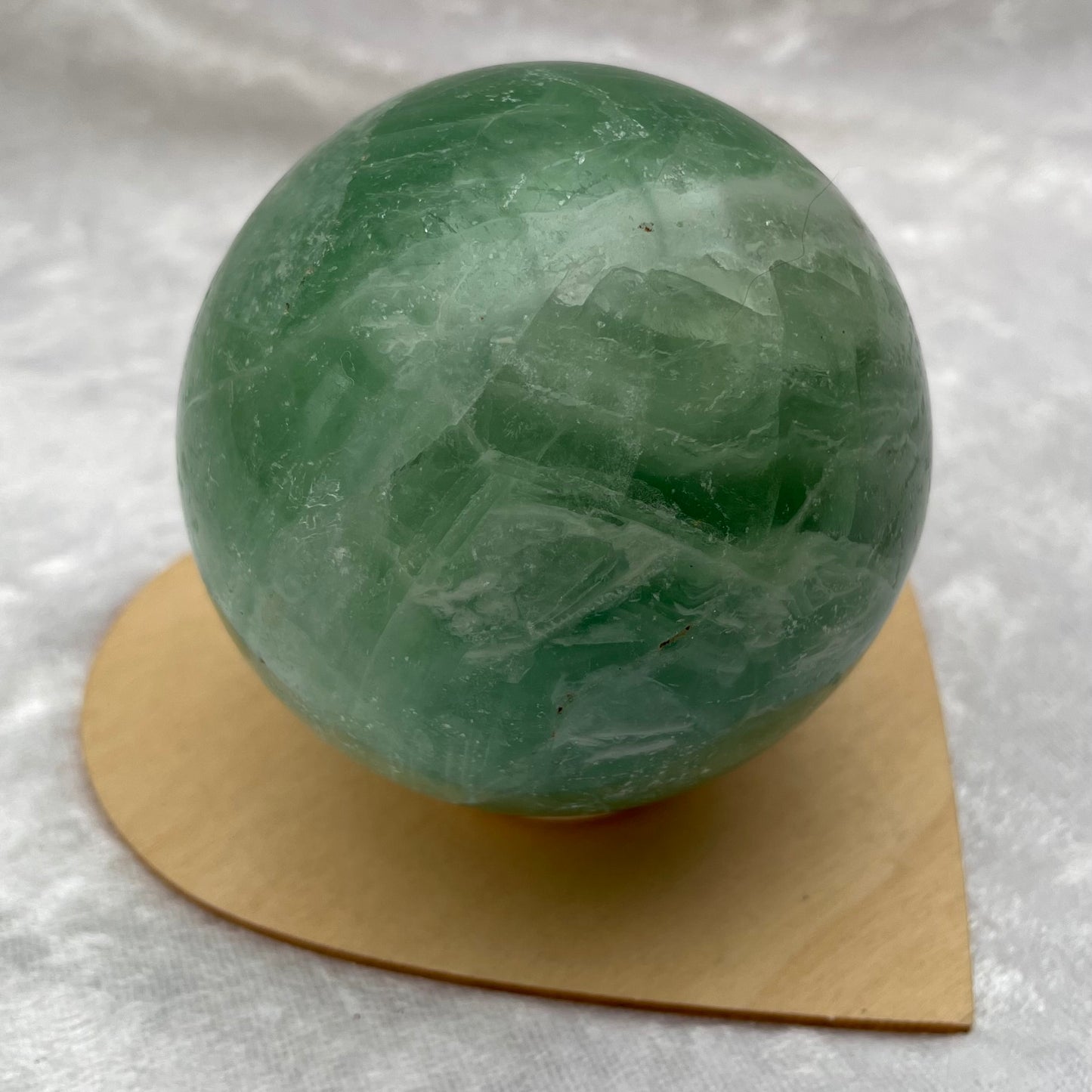 Green Fluorite Sphere