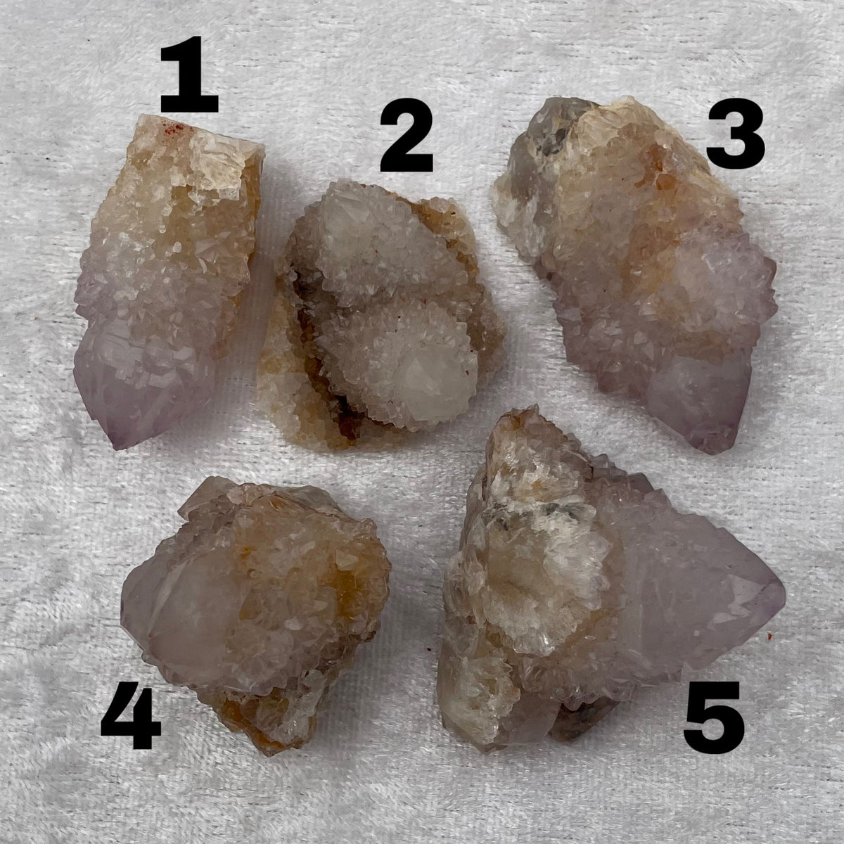 Spirit Quartz Clusters