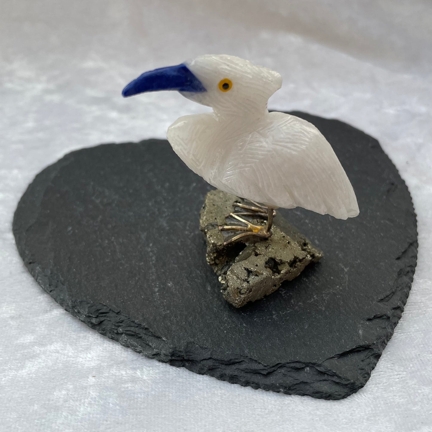 Crystal Bird in Multiple Stones
