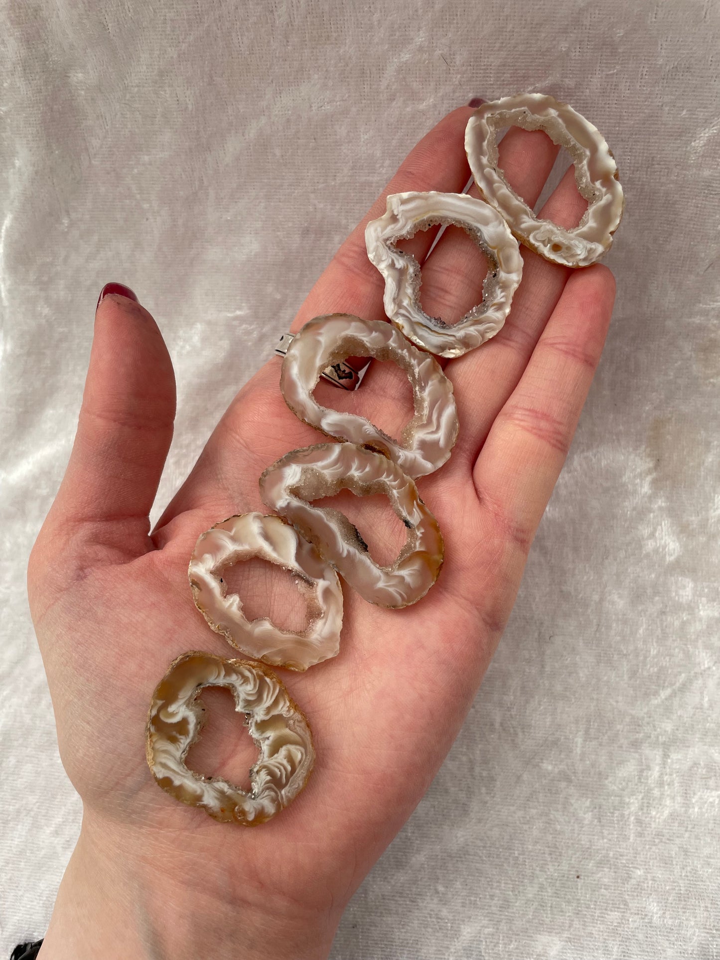 Agate and Quartz Geode Slices