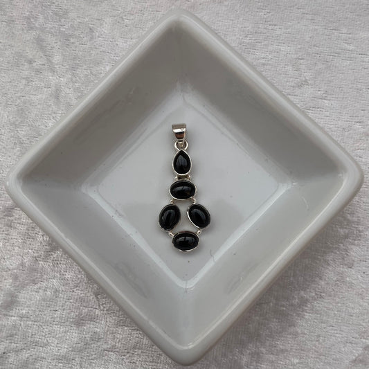 Black Spinel Pendant