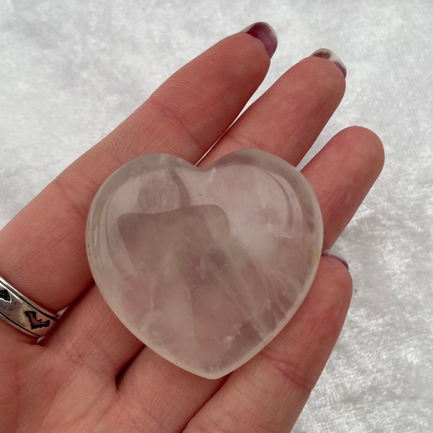 Girasol Quartz Heart