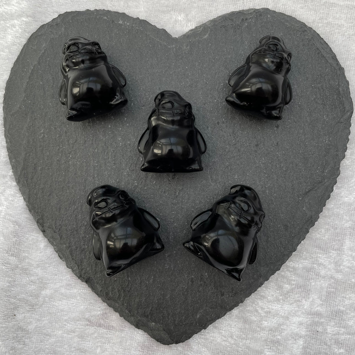 Black Obsidian Nightmare Before Christmas Oogie Boogie Carvings