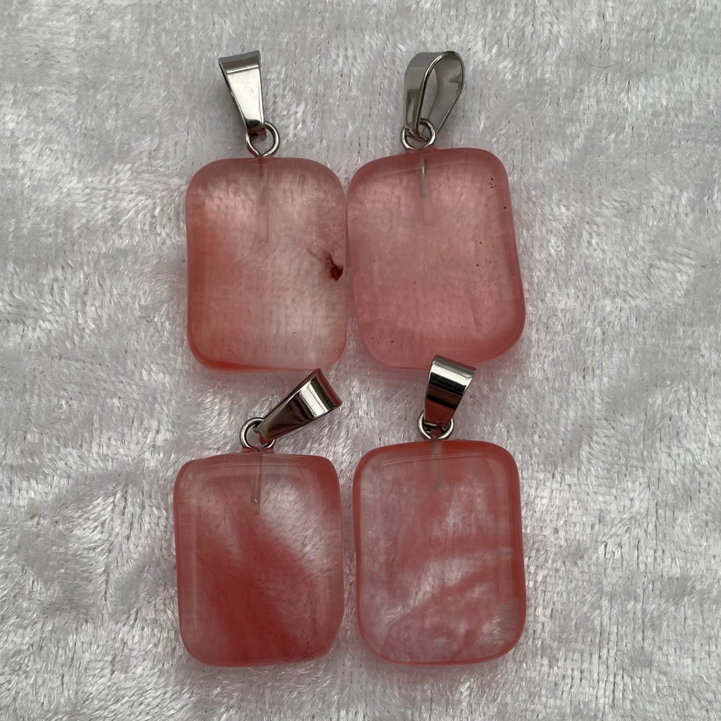 Smelt Flat Rectangle Pendants