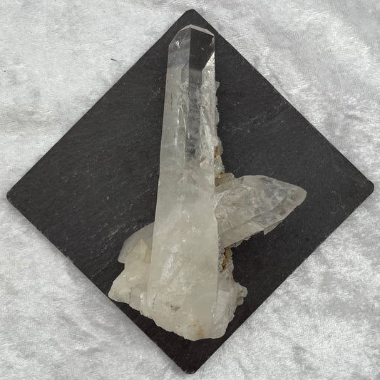 Clear Quartz Point Cluster