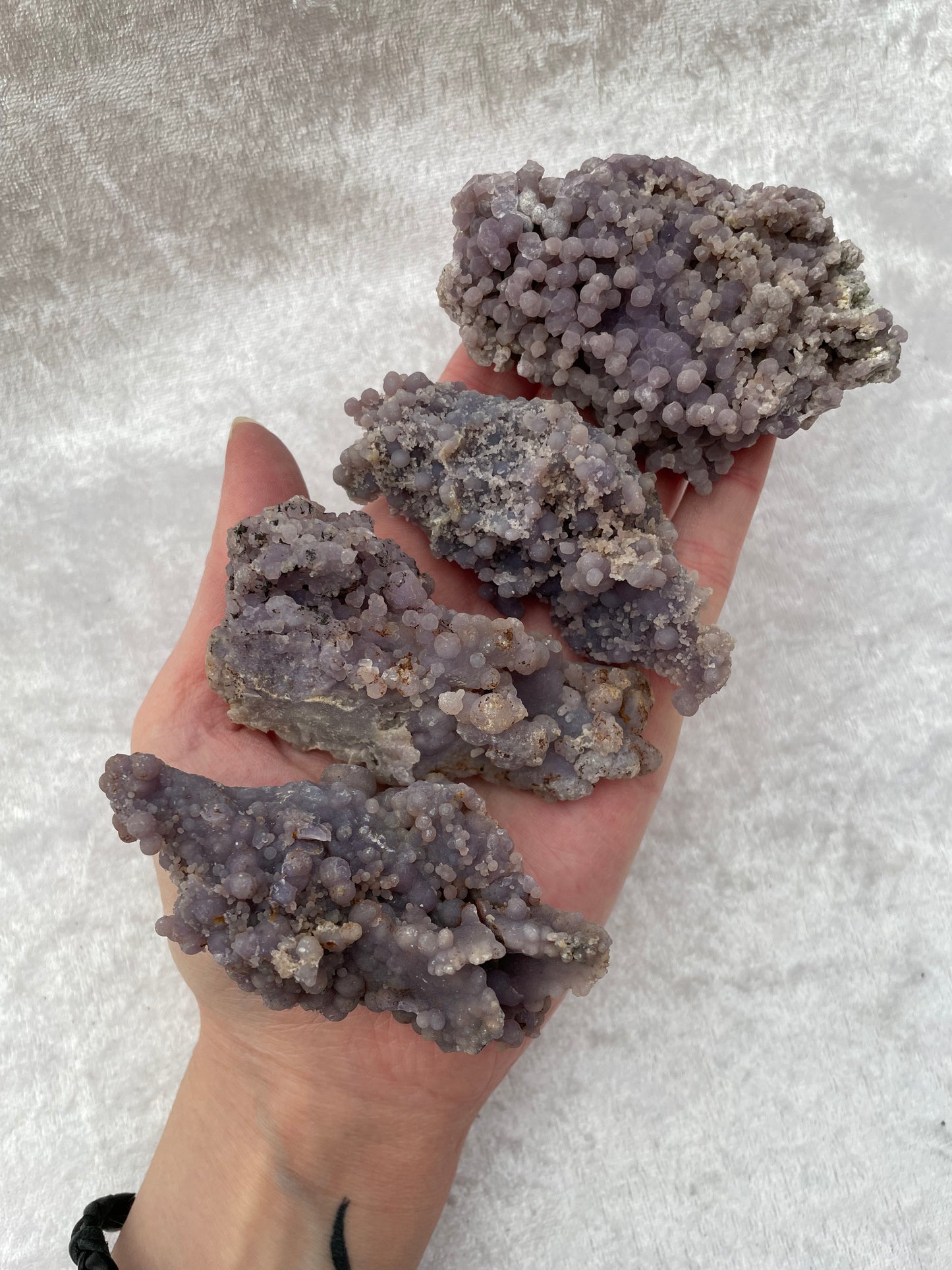 Grape Agate Clusters