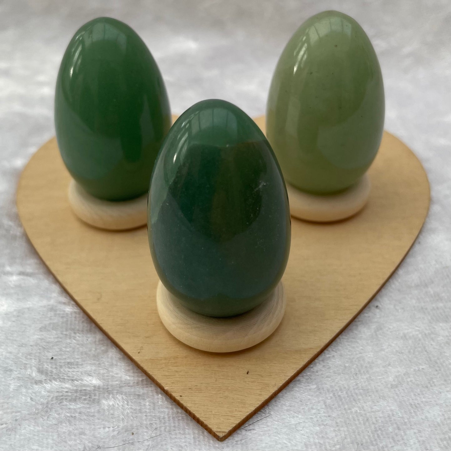 Green Aventurine Eggs