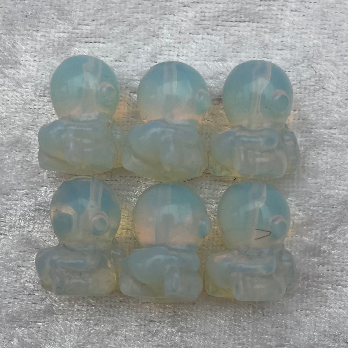 Mini Opalite Spaceman Astronaut Carvings