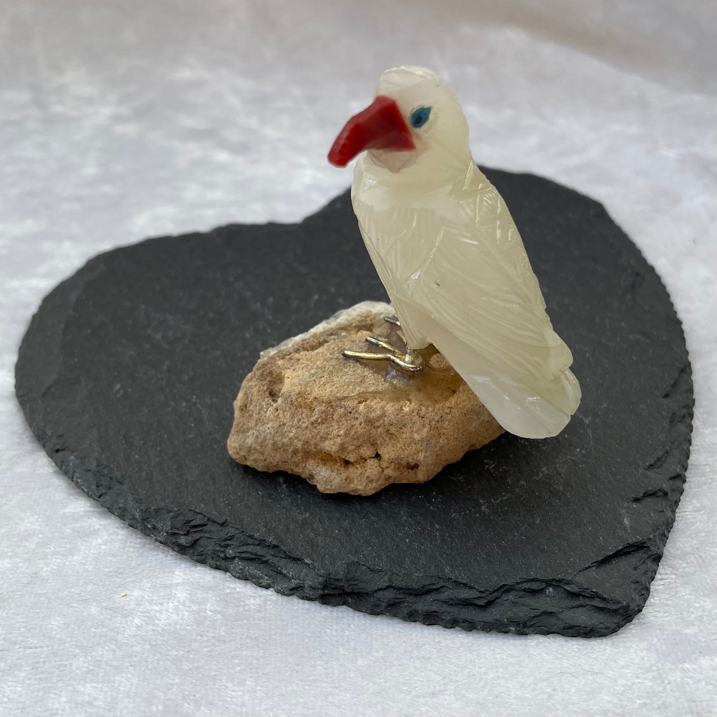 Crystal Bird in Multiple Stones
