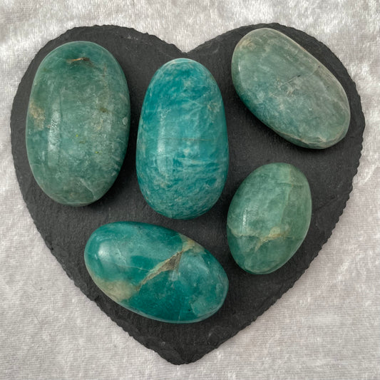 Amazonite Palmstone Gallets